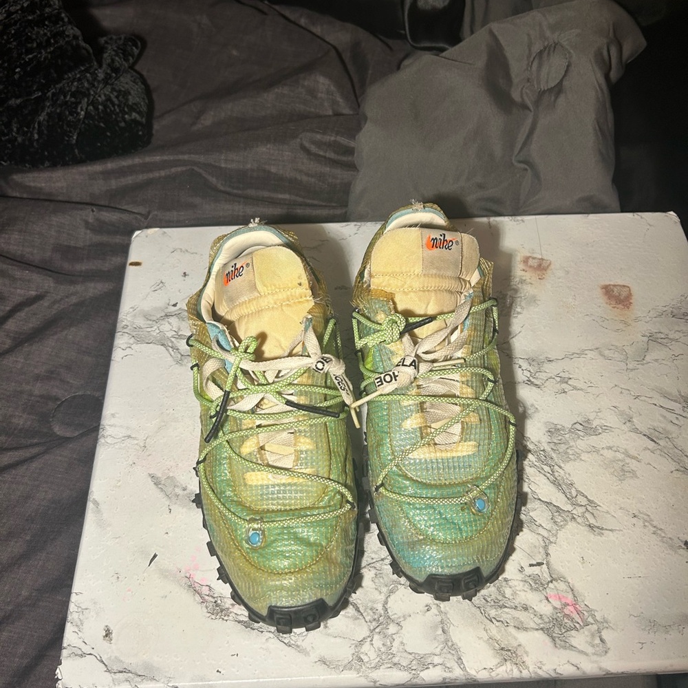 Off white cleats